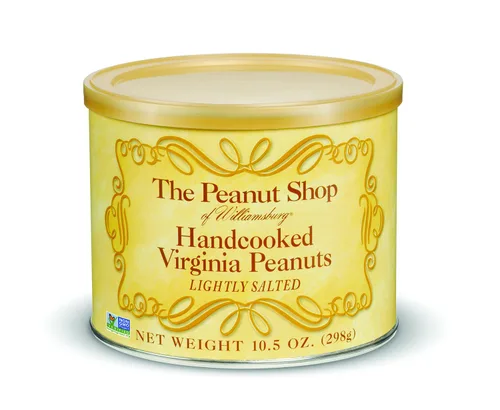 Vista 8 de The Peanut Shop of Williamsburg Cacahuetes Virginia sazonados, jalapeño Buttermilk Ranch, 10.5 onzas
