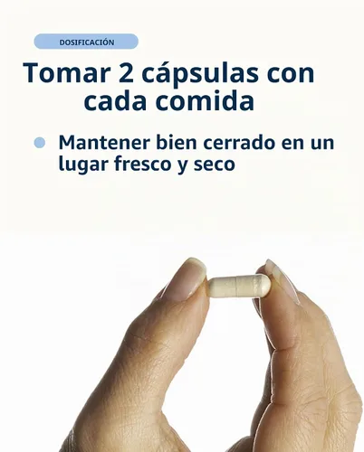 Vista 7 de Metagenics Complejo enzimático completo SpectraZyme, 60 cápsulas