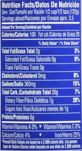 Vista 6 de Goya Chick Peas, 6 unidades, 15.5 onzas