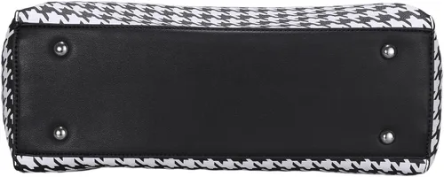 Vista 4 de sqlp Monederos para mujer y bolsos de mano negro Crossbody Bag Cuero Tote Bolsos de hombro