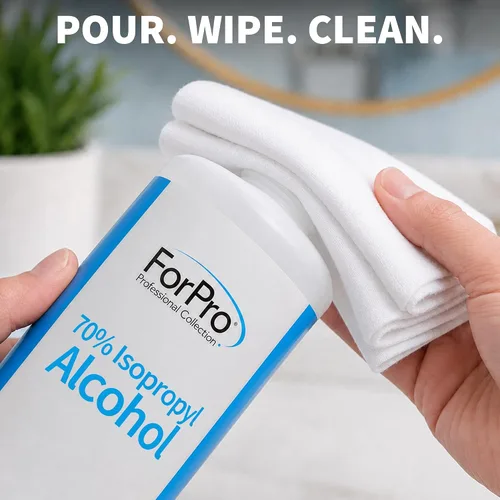 Vista 4 de ForPro Professional Collection - Alcohol isopropílico al 70%, alcohol concentrado puro sin adulterar, 32 onzas fluidas