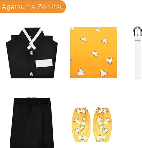 Vista 5 de Disfraz de anime para adultos, kimono, Halloween, Navidad