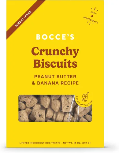 Vista 15 de Bocce's Bakery Bac'n Nutty Flavor Crunchy Biscuits - Golosinas para perros