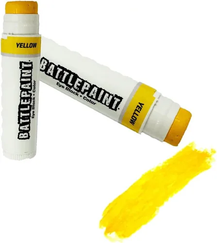 Vista 22 de EyeBlack BattlePaint - Grasa negra para debajo de los ojos de colores brillantes para atletas profesionales y súper fanáticos, béisbol, softbol