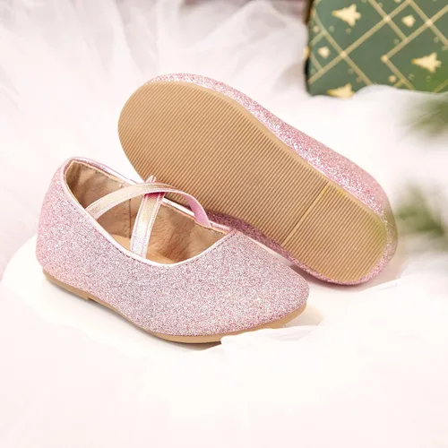 Vista 6 de Otter MOMO Zapatos planos de bailarina para niña, con lazo decorativo, ideales para llevar con vestido y combinan bien con flores, para escuela