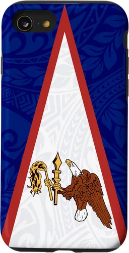 Vista 18 de Flag of American Samoa Phone Case Island Polynesian Samoan Case for iPhone 17