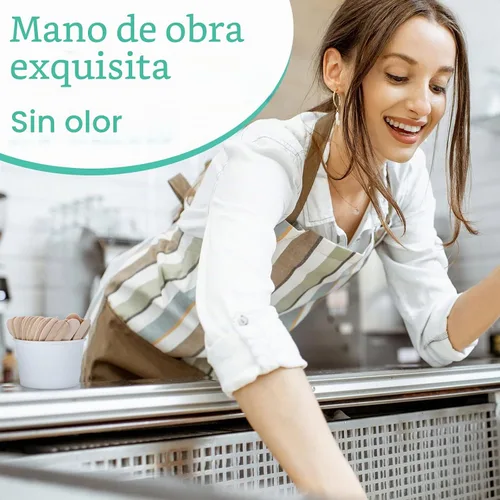 Vista 4 de Skylety 4000 piezas mini cucharas de muestra cucharas de madera para postre