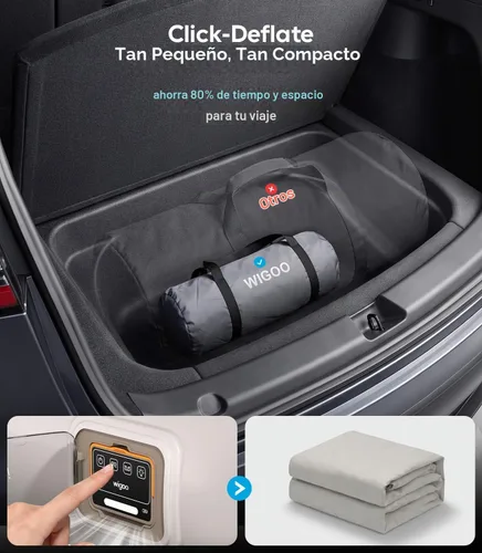 Vista 3 de Wigoo 2026 Air Mattress for Tesla Model Y 2020-2026, 8" Thick NOT for YL