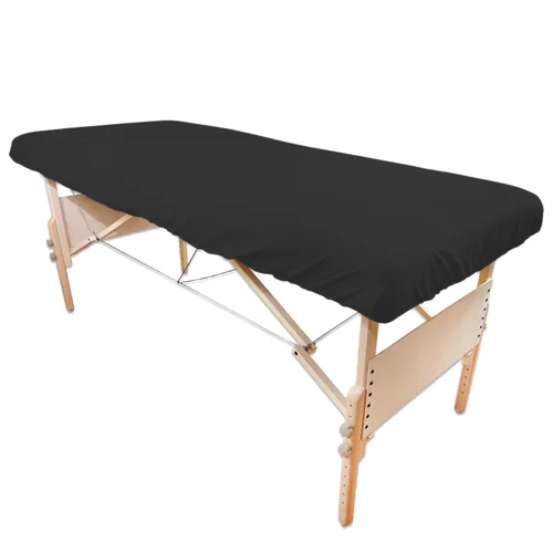 Vista 2 de Body Linen - Juego de sábanas de microfibra para masaje Tranquility, juego de sábanas de microfibra ligeras y duraderas, resistentes a las manchas