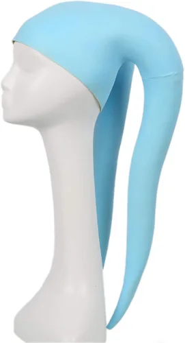 Vista 2 de Avafierce Twilek lekku Tocado Ear Blue Latex Aayla Secura Cosplay Halloween