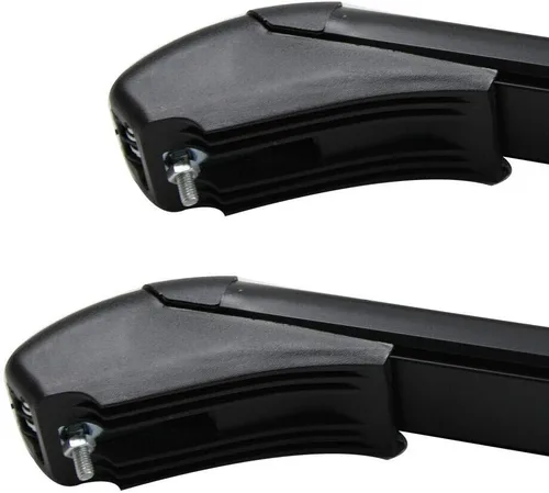Vista 2 de Barras transversales de techo de 2 piezas para Honda Civic 06-20, de aluminio, con bloqueo, capacidad de carga de 165 libras, juego de barras