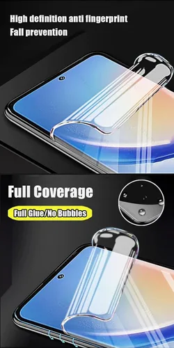 Vista 2 de Protector de pantalla frontal flexible para Samsung Galaxy A17 5G 2025/A16 5G 6.7 "Película de hidrogel 3D transparente TPU sensible al tacto