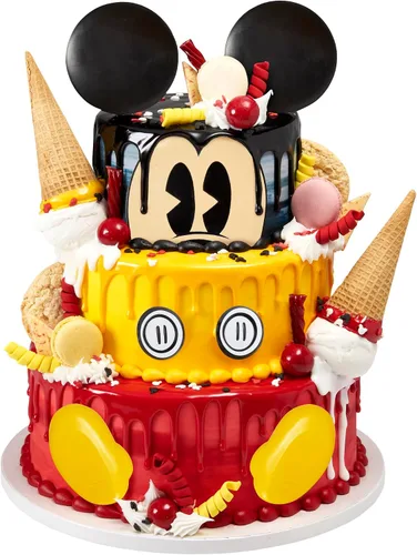Vista 12 de Decoración para pastel de Mickey Mouse Juego de decoración de fiesta