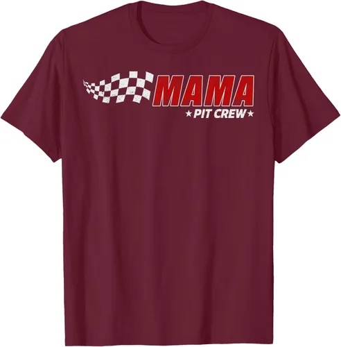 Vista 16 de Mama Pit Crew Race Car Birthday Family Matching Pit Crew Camiseta