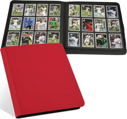 Vista 34 de GERMUN Carpeta de tarjetas coleccionables con 12 bolsillos, 720 bolsillos, carpeta de colección de tarjetas, carpeta de álbum de tarjetas para MTG