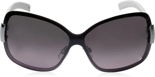 Vista 2 de CIRCUS NY BY SAM EDELMAN Women's Cc201 Metal Shield Rectangular Sunglasses with Uv400 Protection-Trendy Gifts for Her, 132mm
