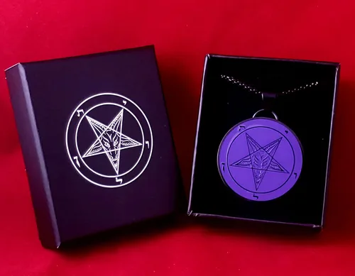 Vista 4 de Sigil de Baphomet Maurice Bessy de la iglesia de Satanás