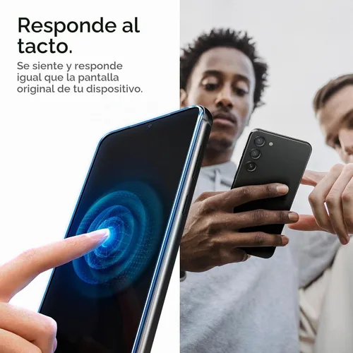 Vista 6 de Spigen GlasTR EZ FIT - Protector de pantalla de vidrio templado para Galaxy