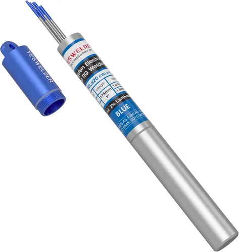 Vista 33 de YESWELDER Electrodo de tungsteno TIG Weld 1/8"x 7" 10-pk, no radiactivo comparable a E3 púrpura