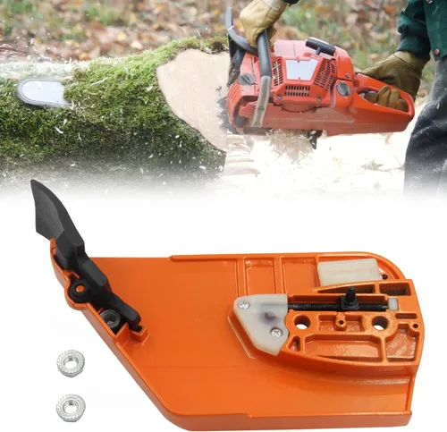 Vista 4 de Wanotine 537033501 - Cubierta de embrague de piñón de freno para Husqvarna 362 362XP 365 371 372 372XP 385 390 570 575 motosierras 537 03 35-01