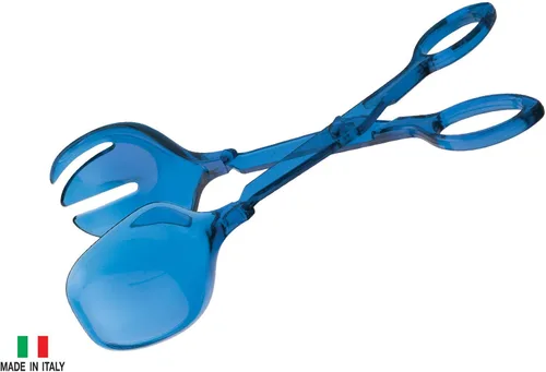 Vista 2 de Uniware® Pinzas para servir ensaladas, fabricadas en Italia, 9.5 x 3 pulgadas