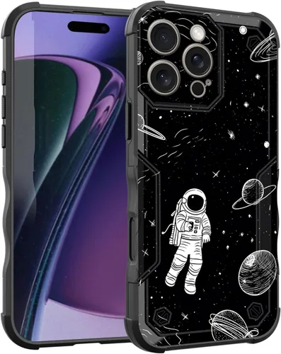 Vista 50 de Funda para iPhone Air, [doble capa] [protección contra caídas de grado militar de 10 pies] Funda resistente a prueba de golpes para iPhone Air