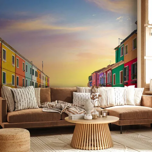 Vista 2 de artgeist Mural de Pared Despegar y Pegar Arquitectura 212x98 pulgadas - Papel Tapiz Autoadhesivo XXL de Esquina Removible Pegatina Grande Lámina