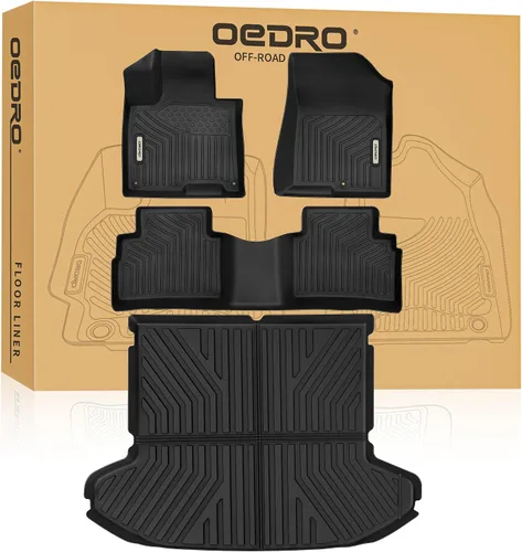 Vista 8 de OEDRO Alfombrillas aptas para Kia Carnival MPV 2027 2026-2022 8 asientos