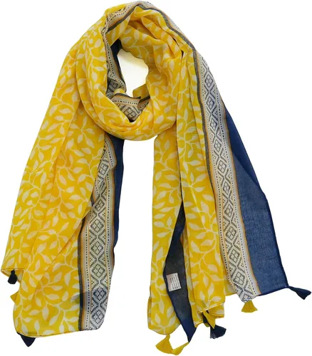 Vista 22 de JERLA Bufandas para mujer, ligeras, suaves, de moda, sólidas, bufanda, chal a cuadros