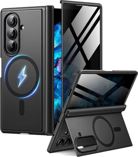 Vista 12 de BERFY Funda para Samsung Galaxy Z Fold 7, compatible con MagSafe