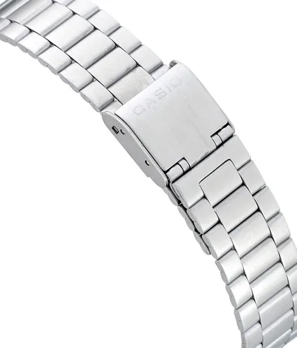 Vista 5 de Casio Colección Retro A168WA-1YES - Reloj digital para hombre con iluminación Plateado Digital movimiento de cuarzo