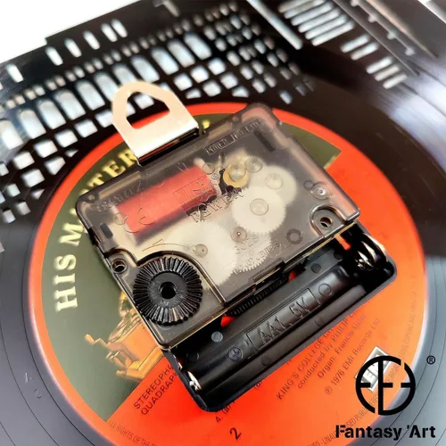 Vista 4 de Fotografía Disco de vinilo Reloj de pared Decoración del hogar Obturador Lente Cámara de película Digital Retro Sesión de fotos Arte Fotógrafo Reloj