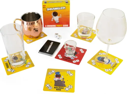 Vista 4 de Juego de beber para adultos Divertido y fácil de jugar para adultos antes del juego El juego de beber que te hará sentir cómodo a ti y a tus