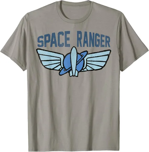 Vista 19 de Disney Pixar Toy Story 4 Buzz Lightyear Space Ranger Badge - Camiseta, Negro, S