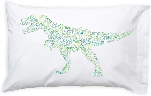 Vista 6 de Let's Make Memories Name Art - Funda de almohada, personalizada con nombre, hora de la siesta/hora de acostarse, mariposa