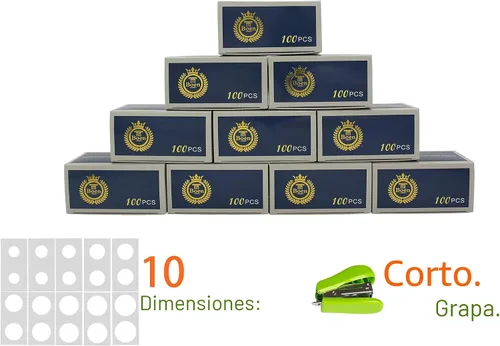 Vista 3 de Boen 1000 piezas de monedas, surtido de 10 tamaños, soportes para monedas