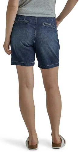 Vista 2 de Lee - Pantalones cortos de mujer, de ajuste regular, estilo chino, para caminar