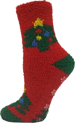 Vista 5 de Calcetines de Navidad para mujer, 12 pares, Navidad, patrones coloridos novedosos