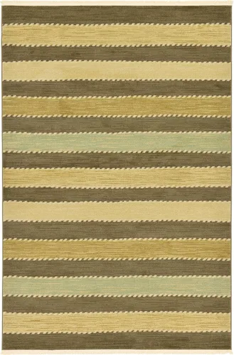 Vista 14 de Unique Loom Fars Collection - Alfombra de área - Monterey (2' 2" x 3' 1" Rectángulo, Marrón/Crema)
