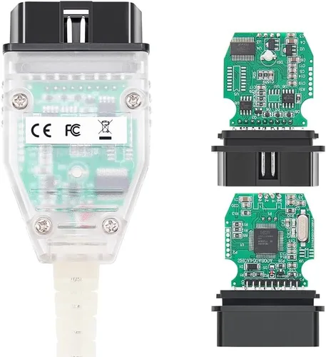 Vista 2 de Mini para VCI J2534 Cable V18.00.008 Última Versión, adaptador de escáner conector OBD2 Compatible con cable de diagnóstico de programación TIS