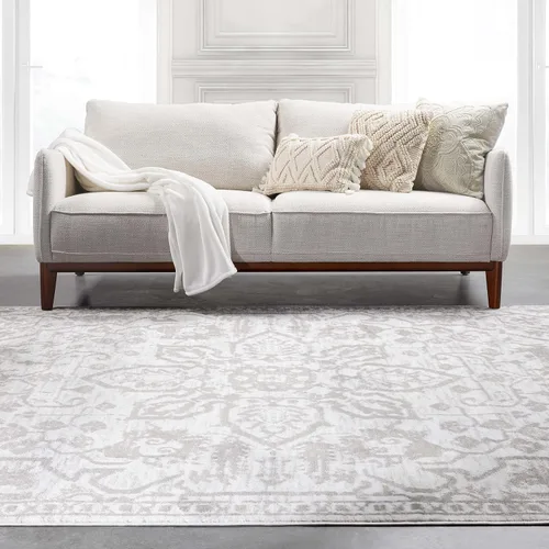 Vista 39 de Well Woven - Alfombra tejida estilo vintage con diseño de medallón, 68 x 120 cm