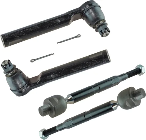 Vista 120 de TRQ Juego de varillas de acoplamiento delanteras interiores y exteriores, 4 piezas, compatible con Kia Soul 2014-2019 15-19 Soul EV