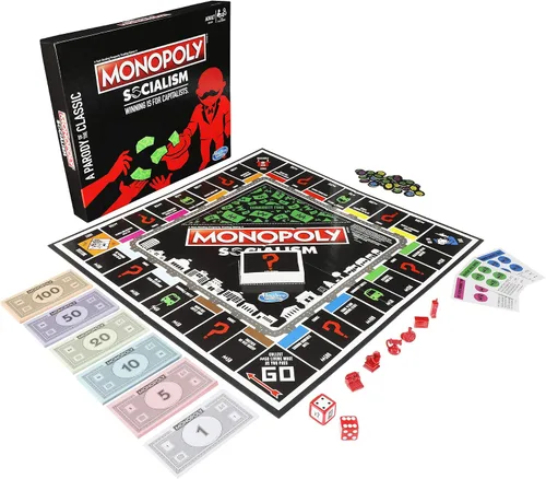 Vista 2 de Monopoly Socialism - Juego de mesa. Parody Adult Party Game