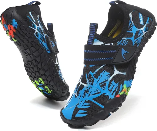 Vista 7 de Quickshark - Zapatos de agua infantiles para interiores y exteriores, sandalias de secado rápido, ligeras, para caminar, playa, piscina o natación