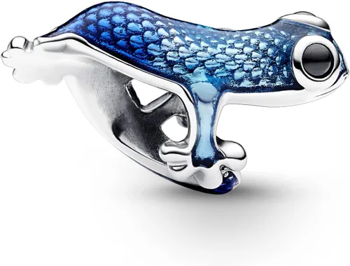 Vista 2 de PANDORA Charm Moments 792701C01 Geco azul