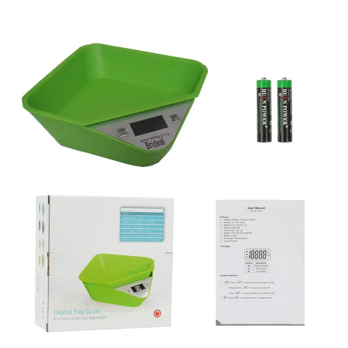 Vista 5 de Báscula digital de cocina báscula electrónica multifunción para alimentos con cuenco extraíble máx. 11 lb/5 kg