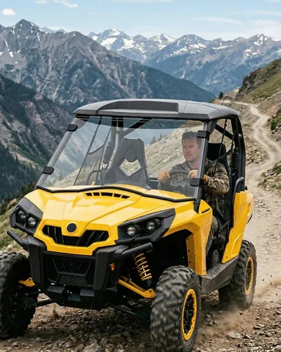 Vista 9 de StarknightMT Parabrisas completo Commander 2011-2020, parabrisas delantero UTV compatible con Can Am Commander 800 y Commander1000 2011 2012 2013