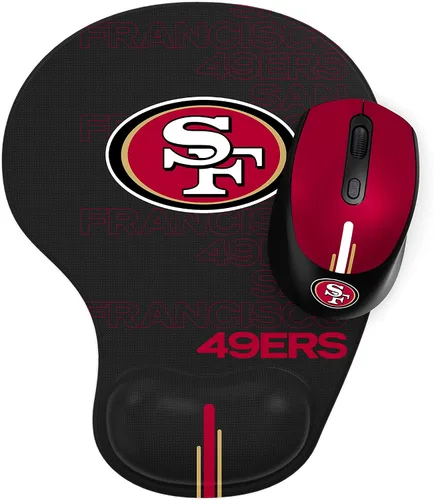 Vista 2 de SOAR NFL Wireless Mouse and Mouse Pad