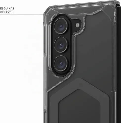 Vista 4 de URBAN ARMOR GEAR [Versión actualizada] Funda UAG para Samsung Galaxy Z Fold 5 2023 Plyo Pro Ash/Space Grey, resistente y antiamarilleamiento
