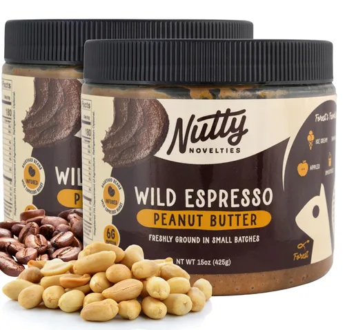 Vista 9 de Nutty Novelties Mantequilla de maní picante con miel de habanero - Alta en proteínas, baja en azúcar, mantequilla de maní saludable - Maní